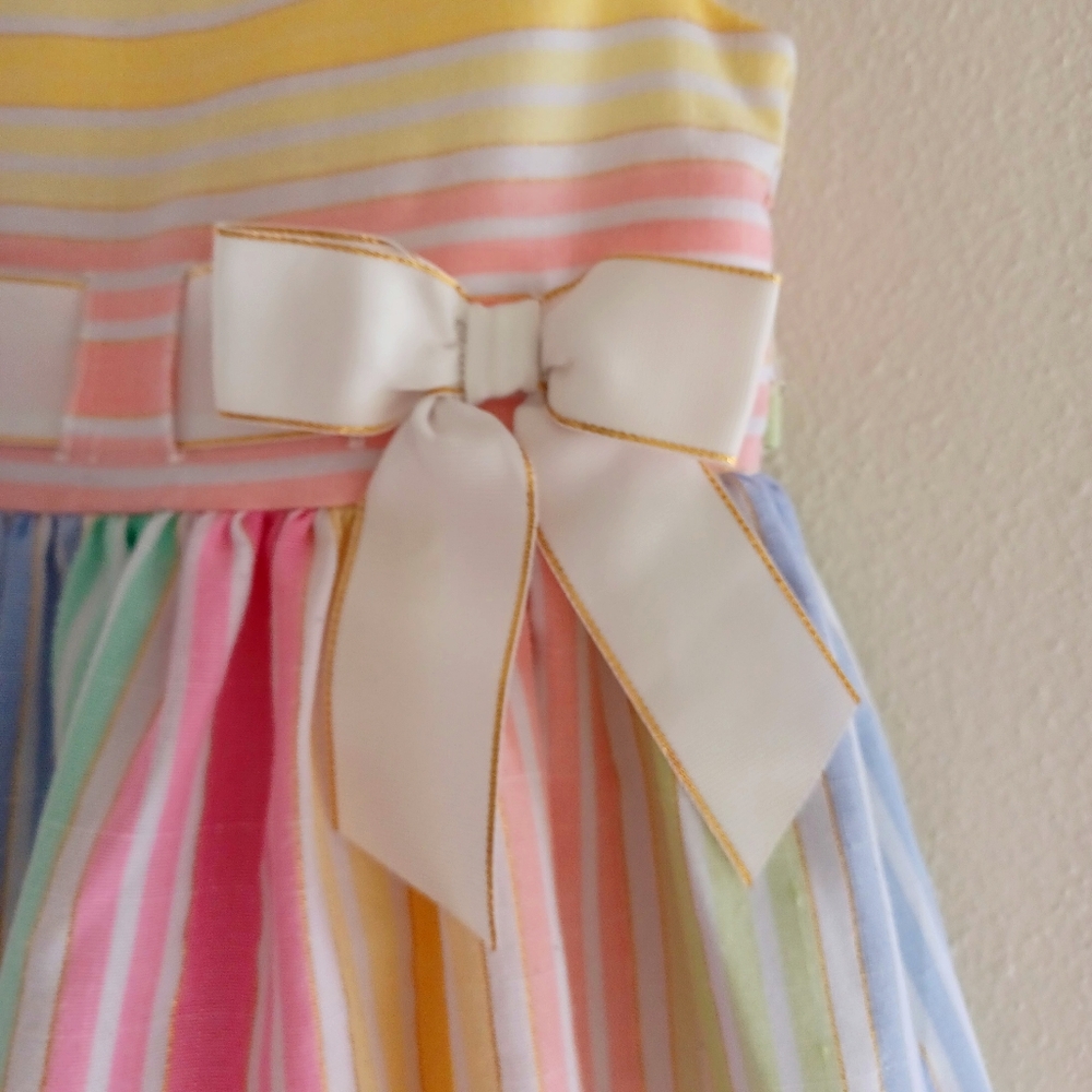 BONNIE JEAN Girl's Striped Dress, size 5 - Picture 5 of 16